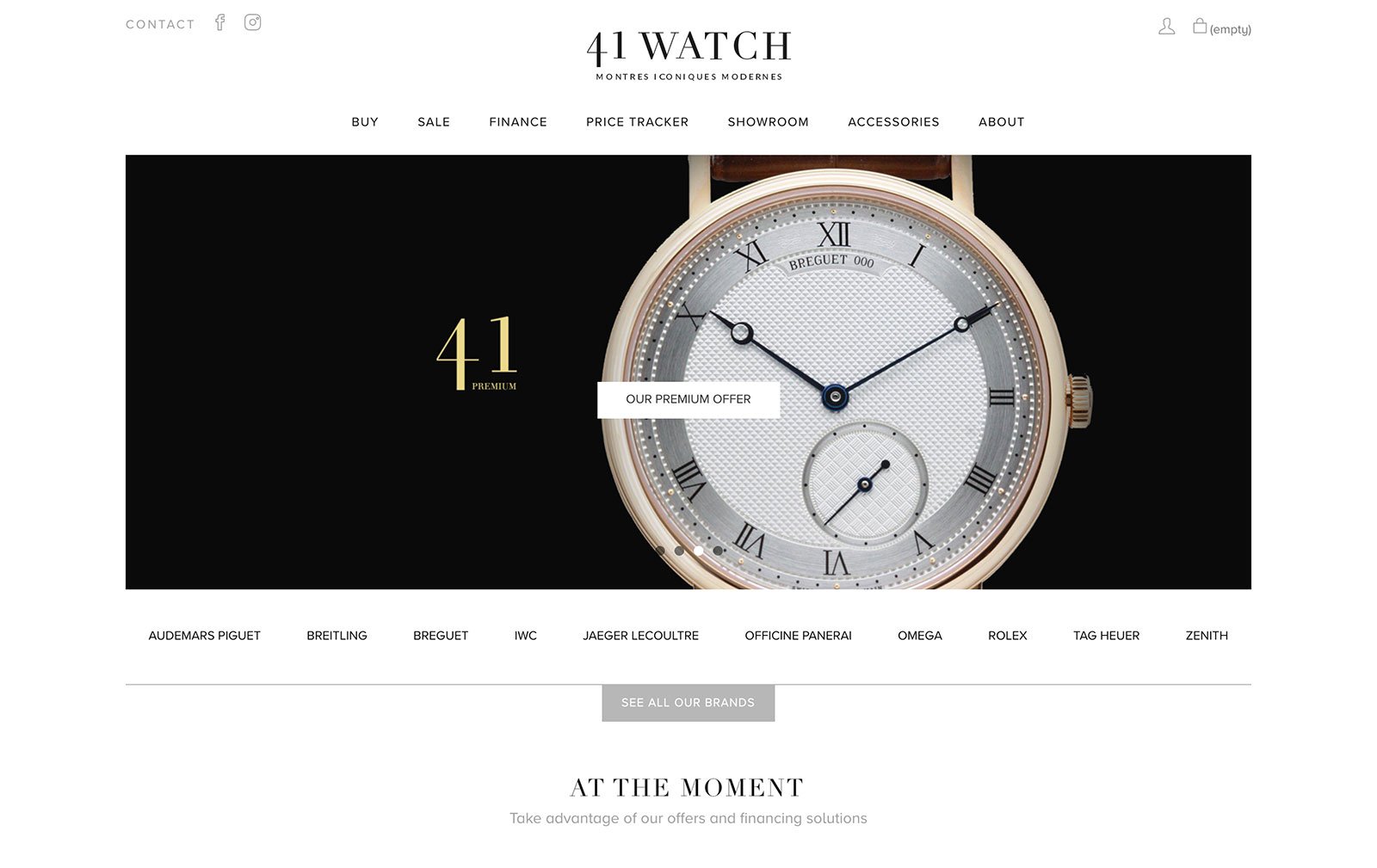 41 Watch Ecommerce Website