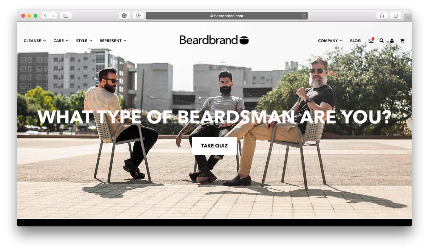 Beardbrand Successful Shopify Stores