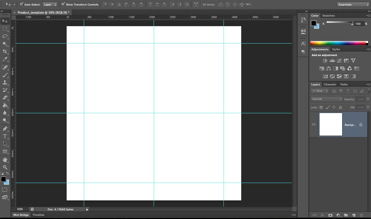 Create Product Image Templates in Photoshop