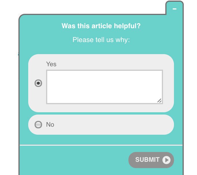 Customer Interaction Triggered User Experience Survey