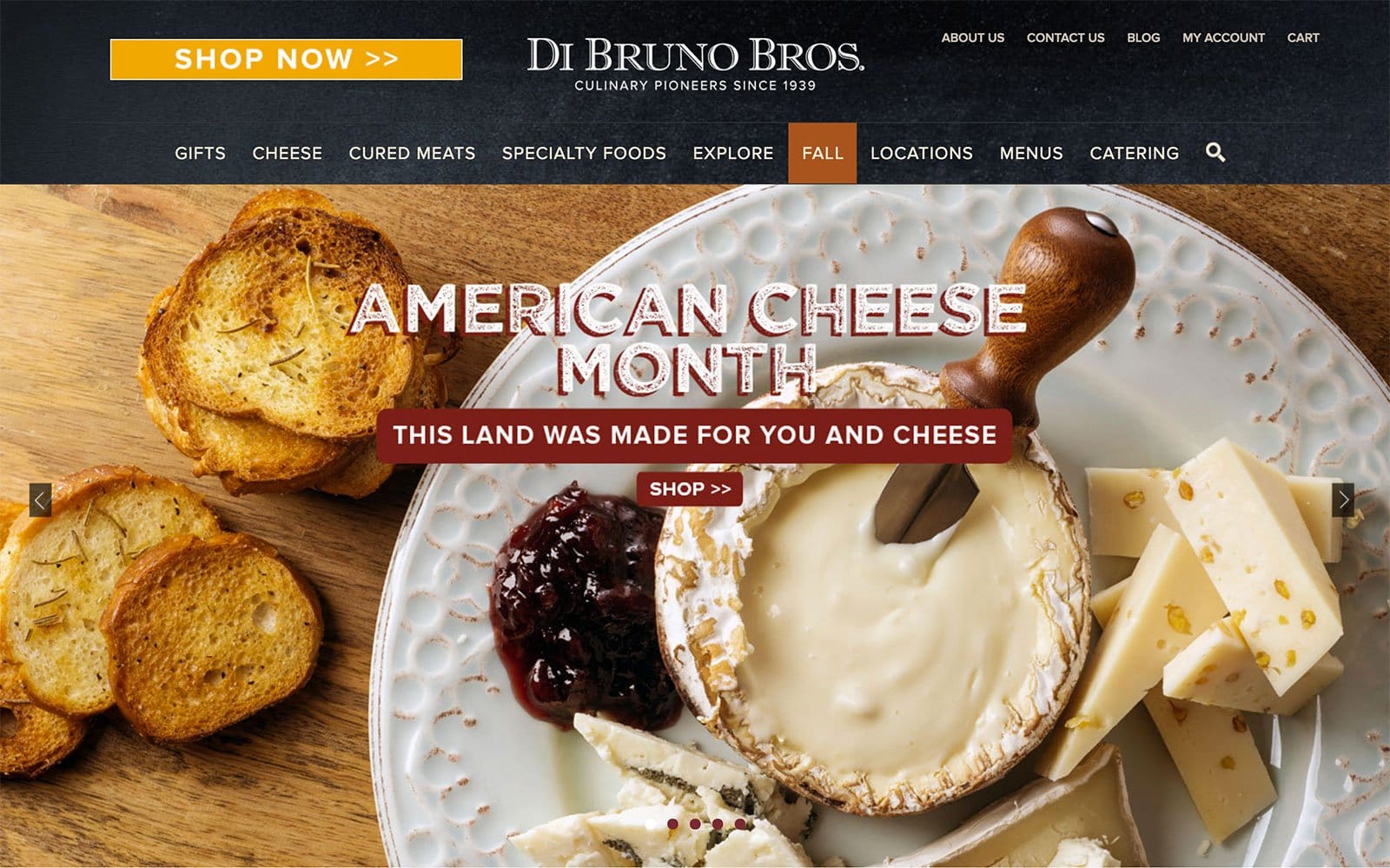 Di Bruno Bros Ecommerce Website Design