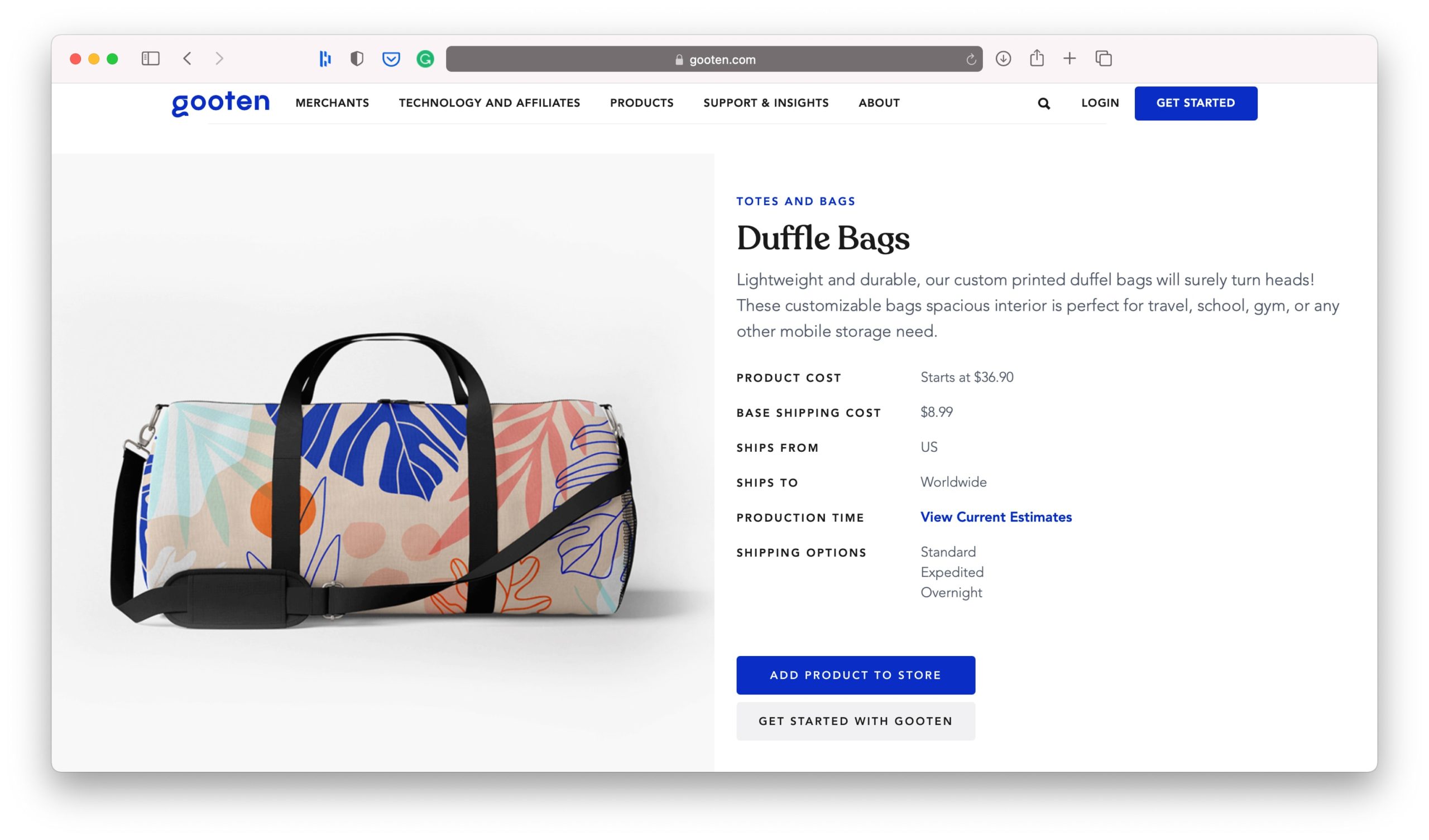 Duffle Bag Online Businesses to Start