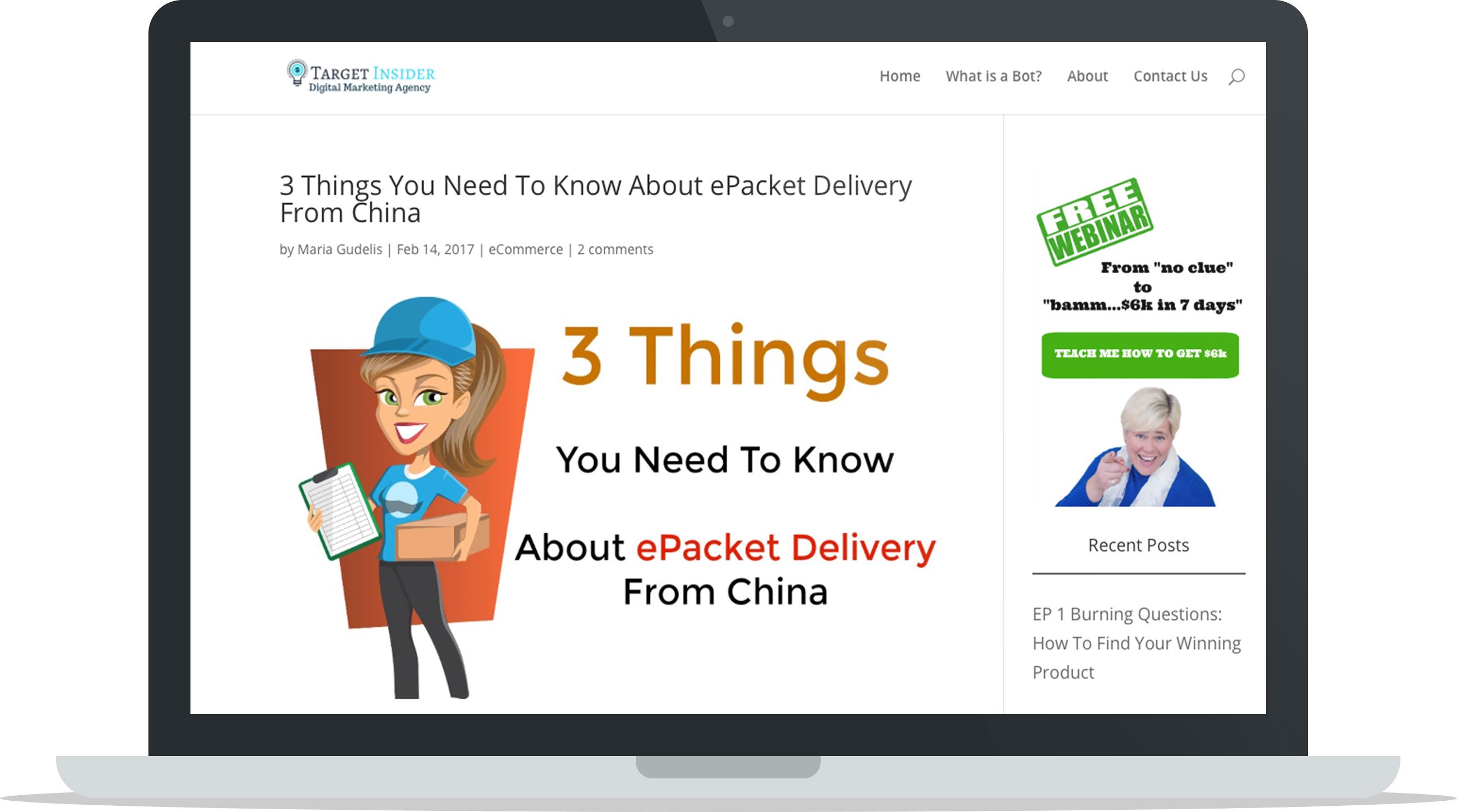 ePacket Delivery from China