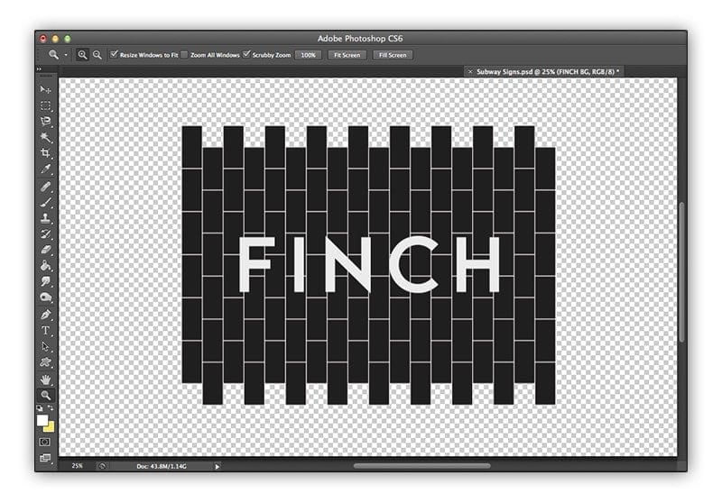 Finch T-Shirt Design Photoshop File