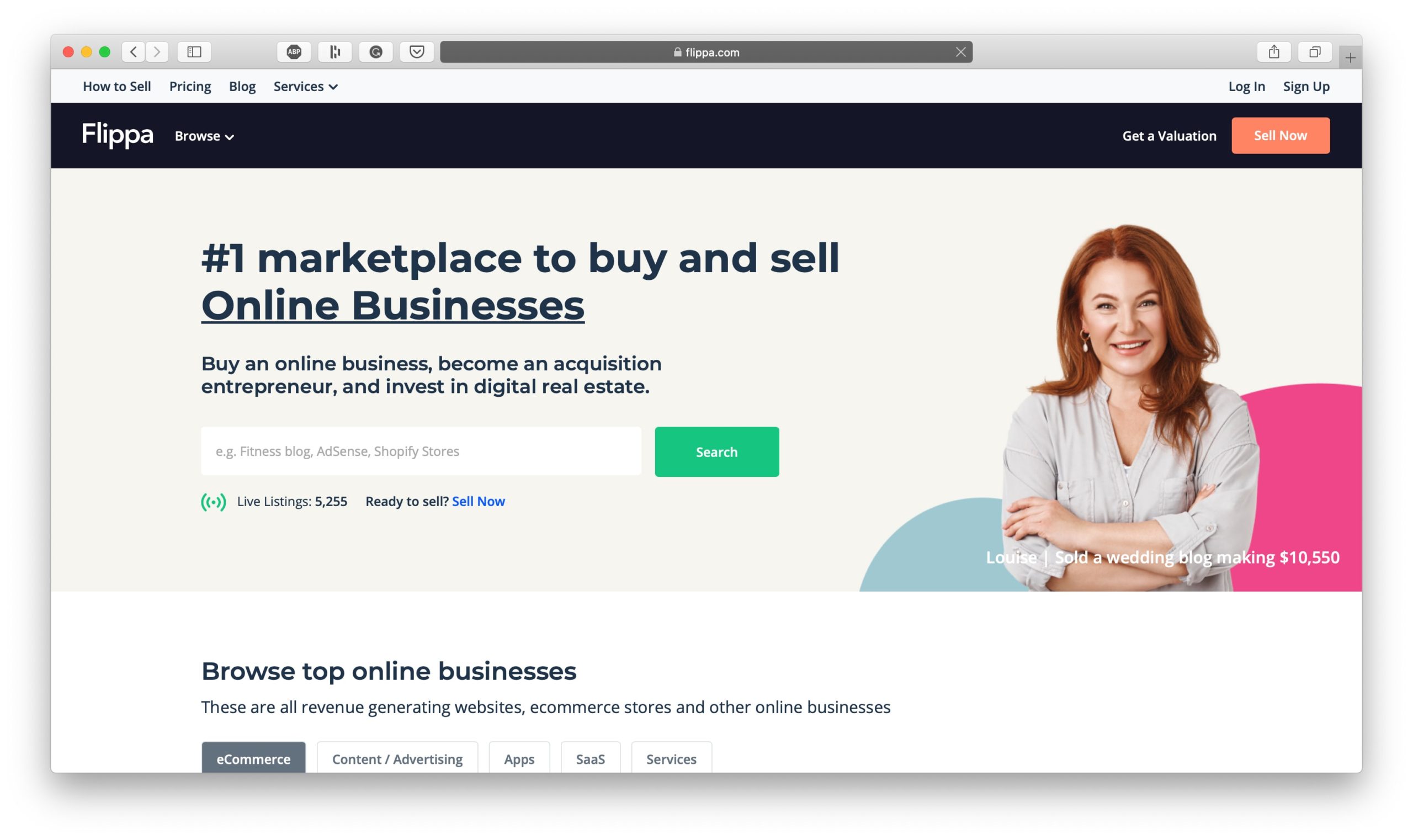 Flippa Buy and Sell Online Businesses