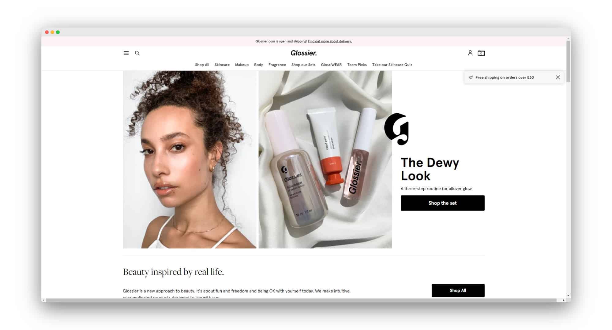 Glossier DTC Strategies