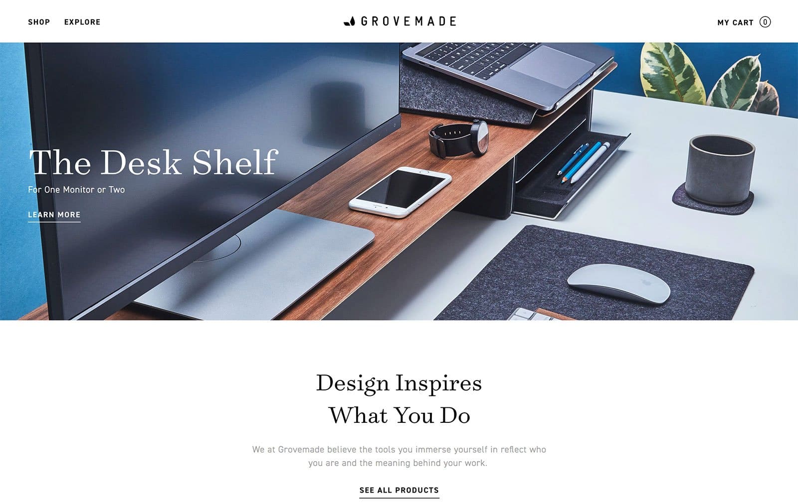 Grovemade Ecommerce Website Design