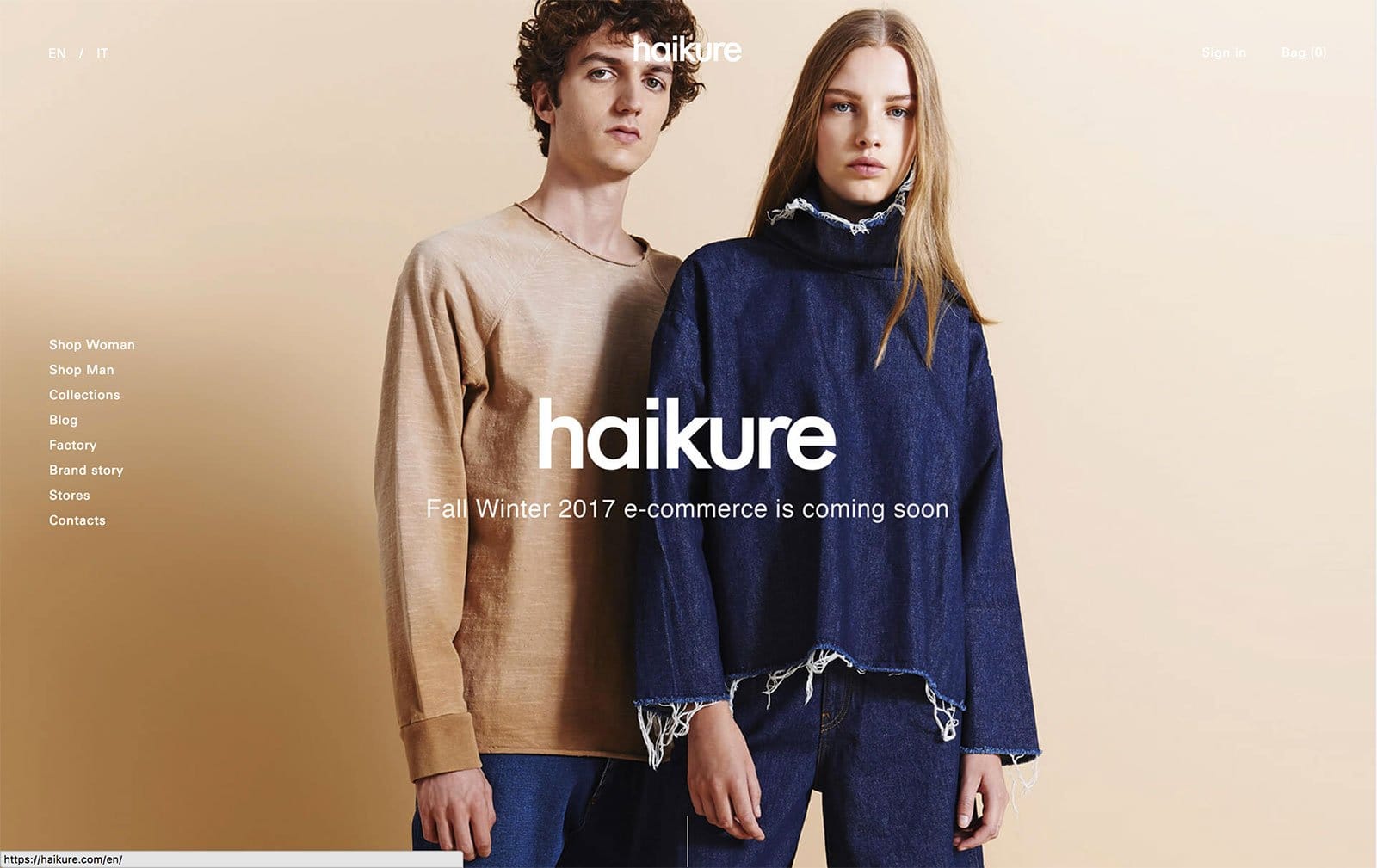 Haikure Ecommerce Website Design