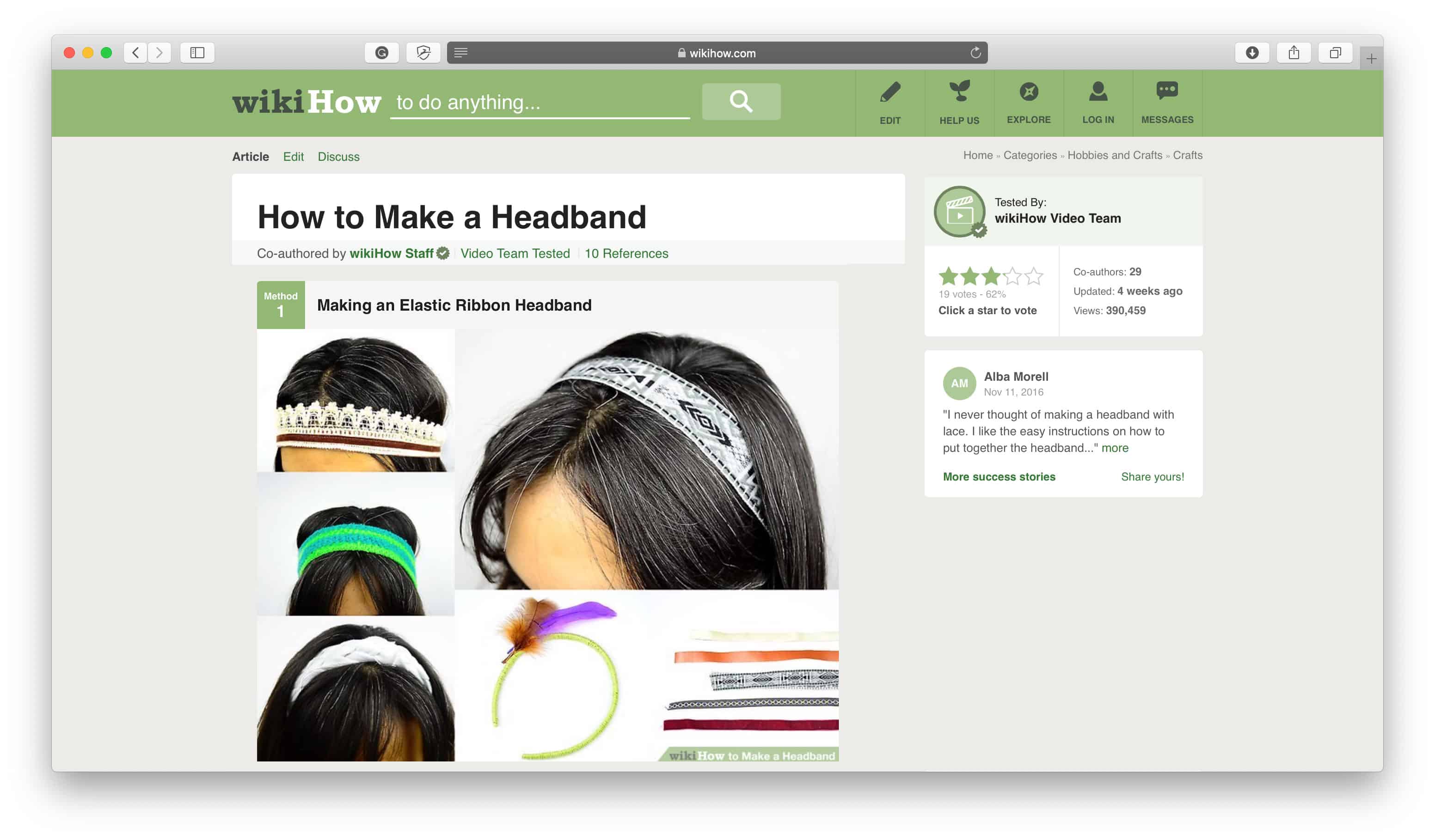 Headband Products You Can Make Yourself