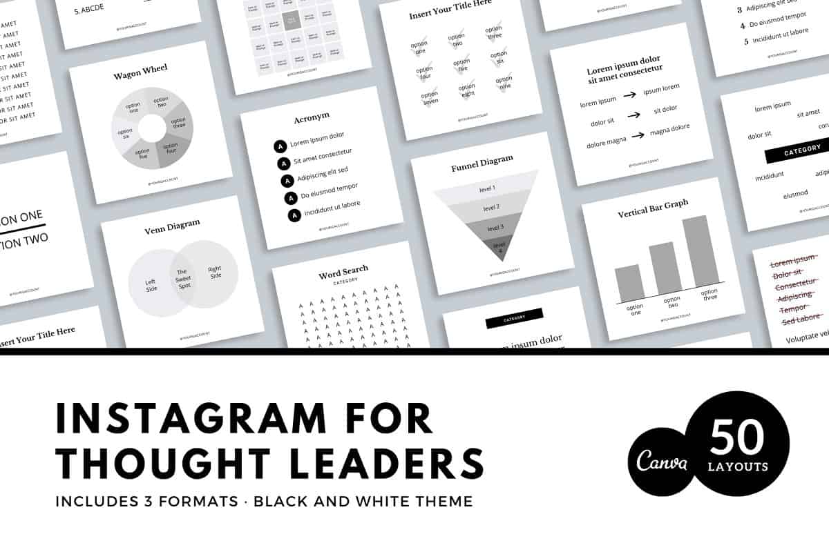 Instagram Template for Thought Leaders