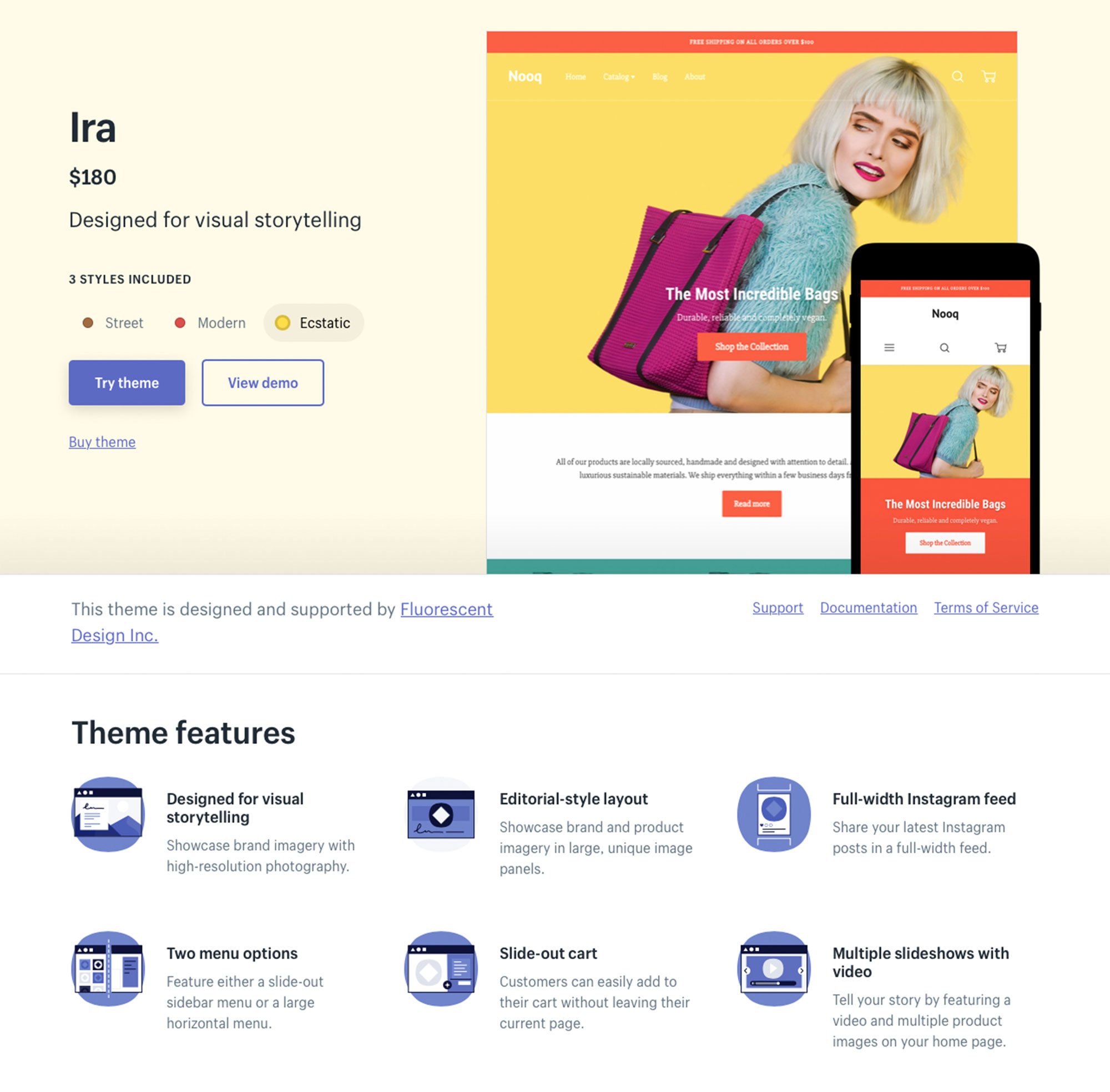 Ira Shopify Theme