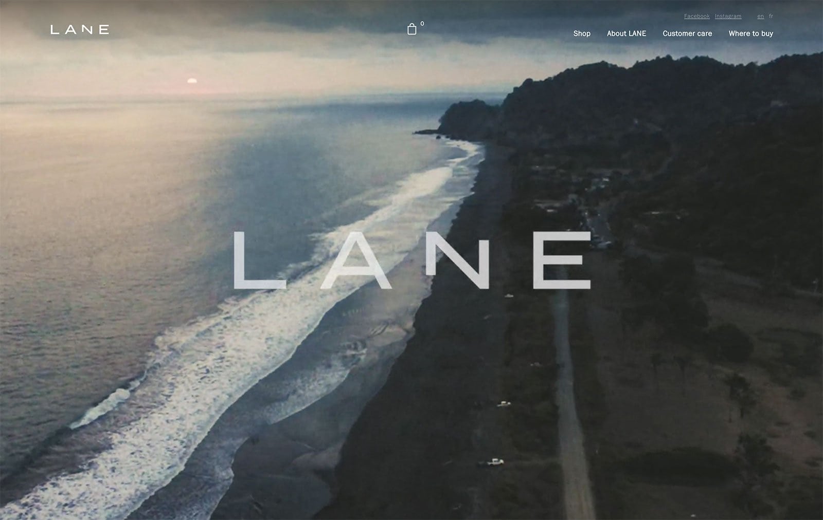 Lane Ecommerce Website Design