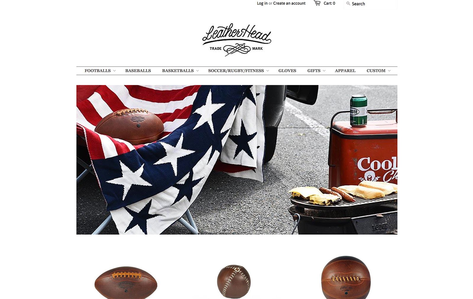 Leather Head Ecommerce Website Design