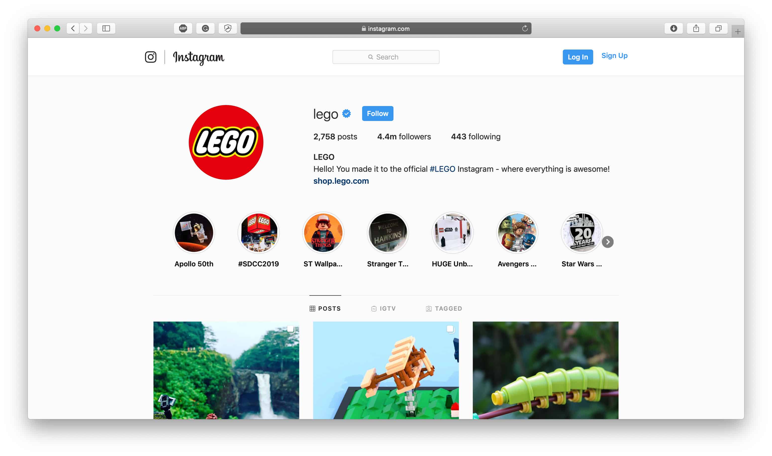 Lego Instagram Bio Ideas