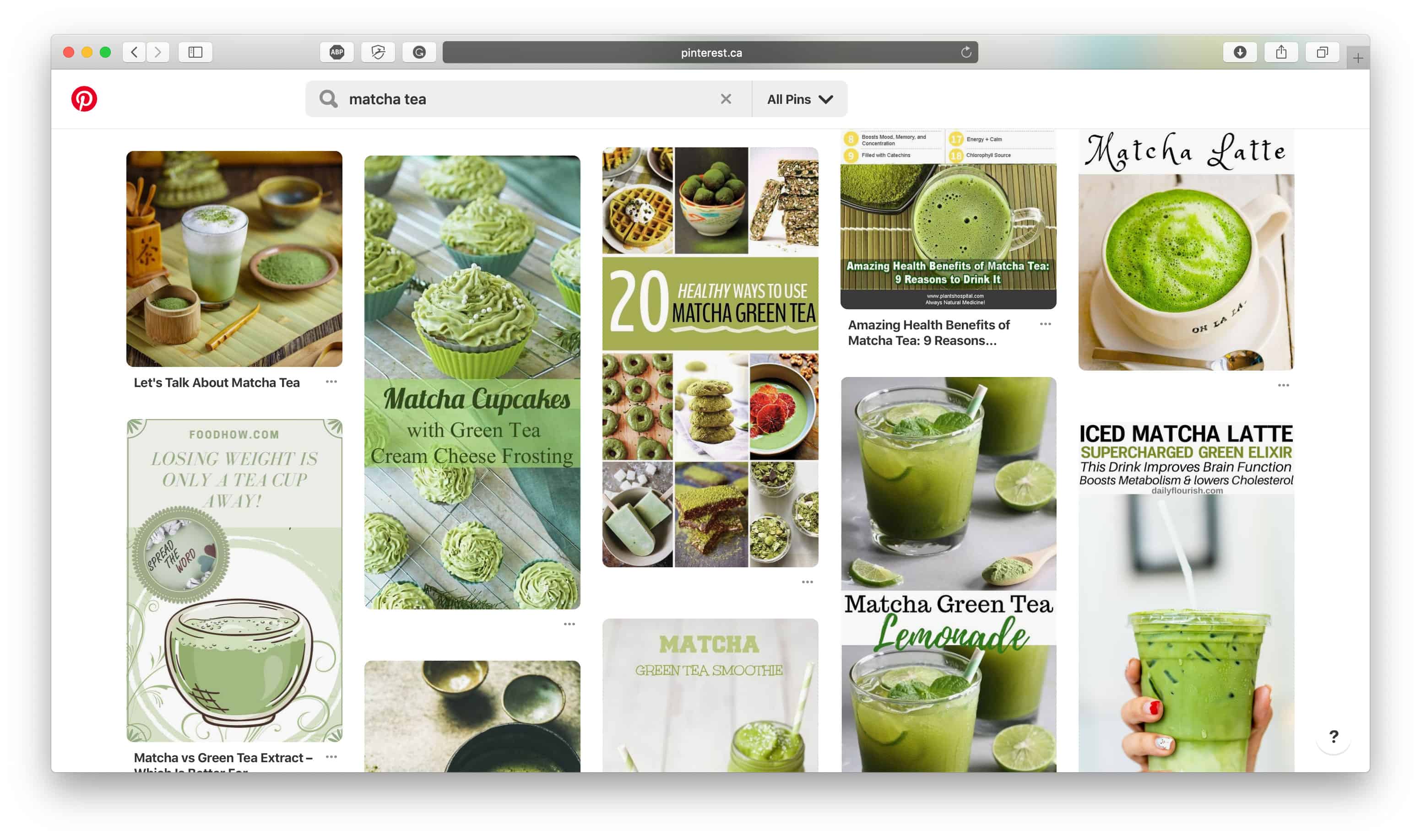 Matcha Tea Pinterest