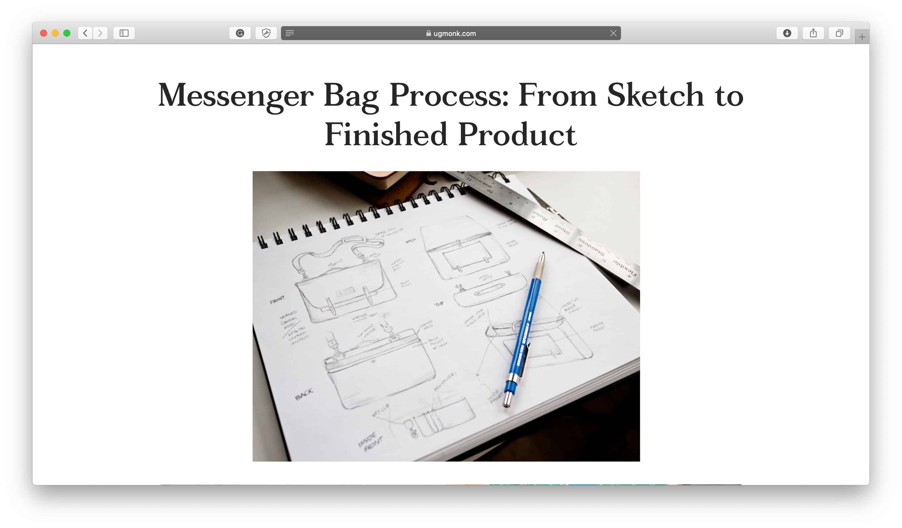 Messenger Bag Products You Can Make Yourself