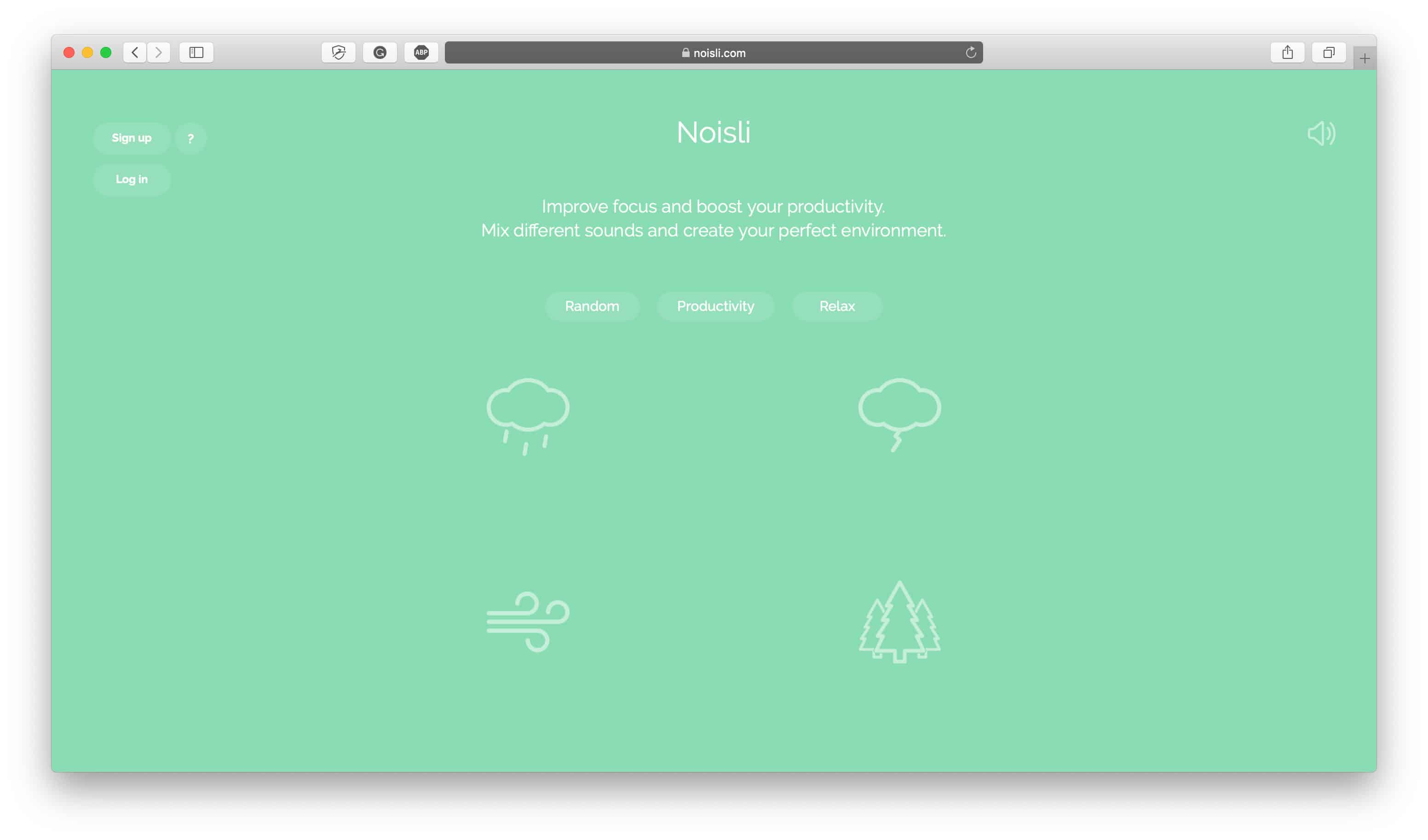 Noisli Productivity App