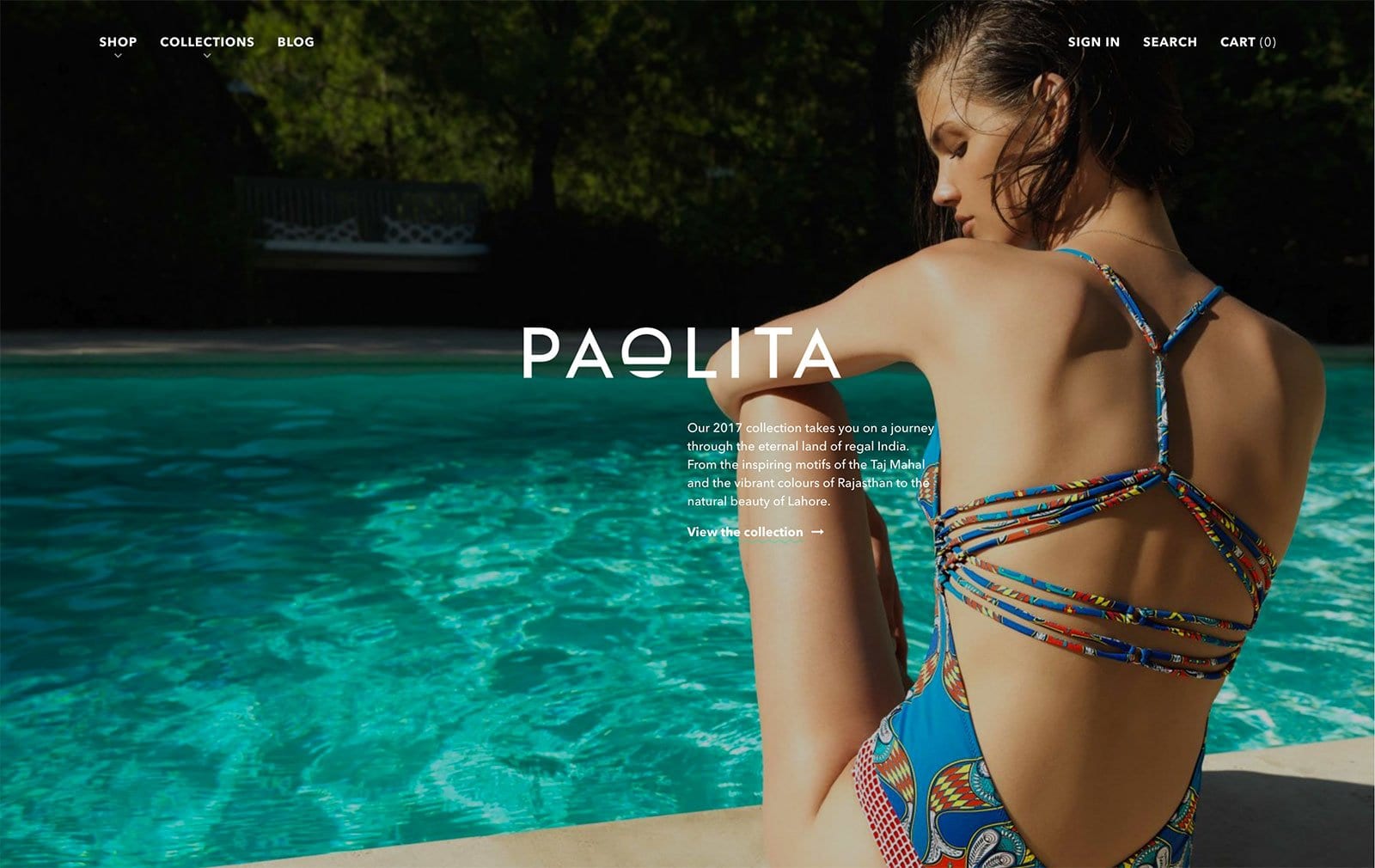 Paolita Ecommerce Website Design