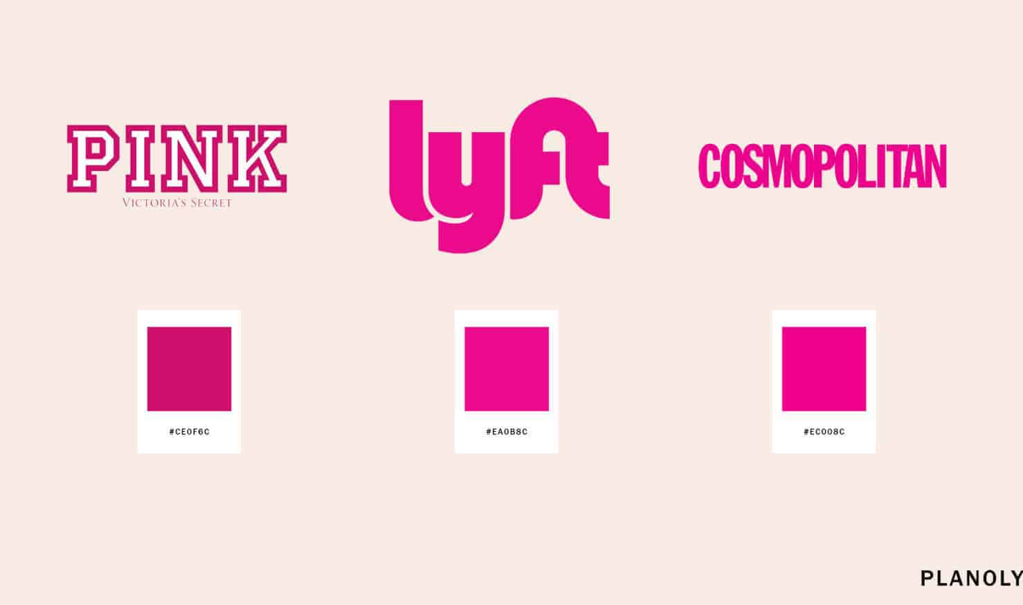 Pink Logo Brand Colors