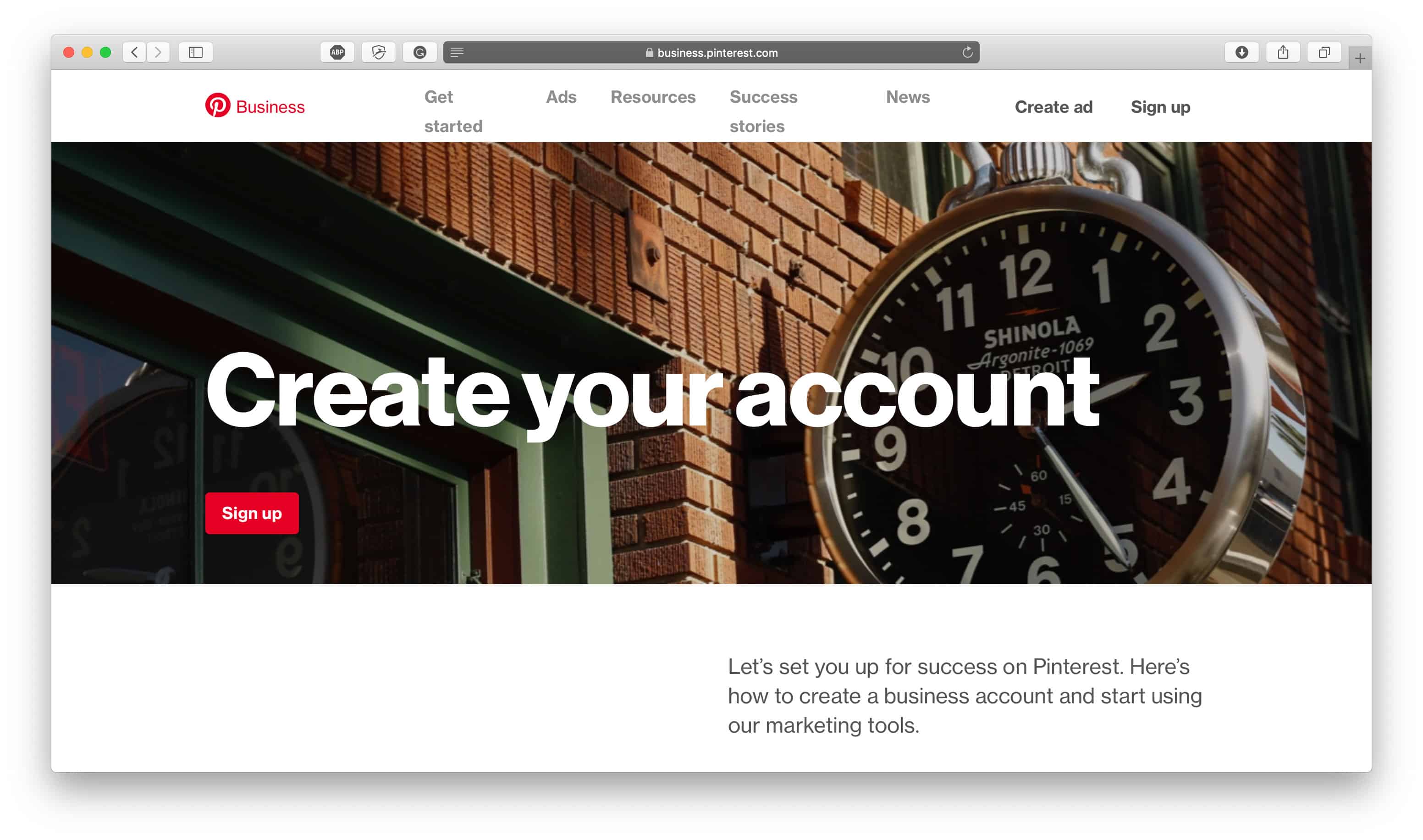 Pinterest for Business