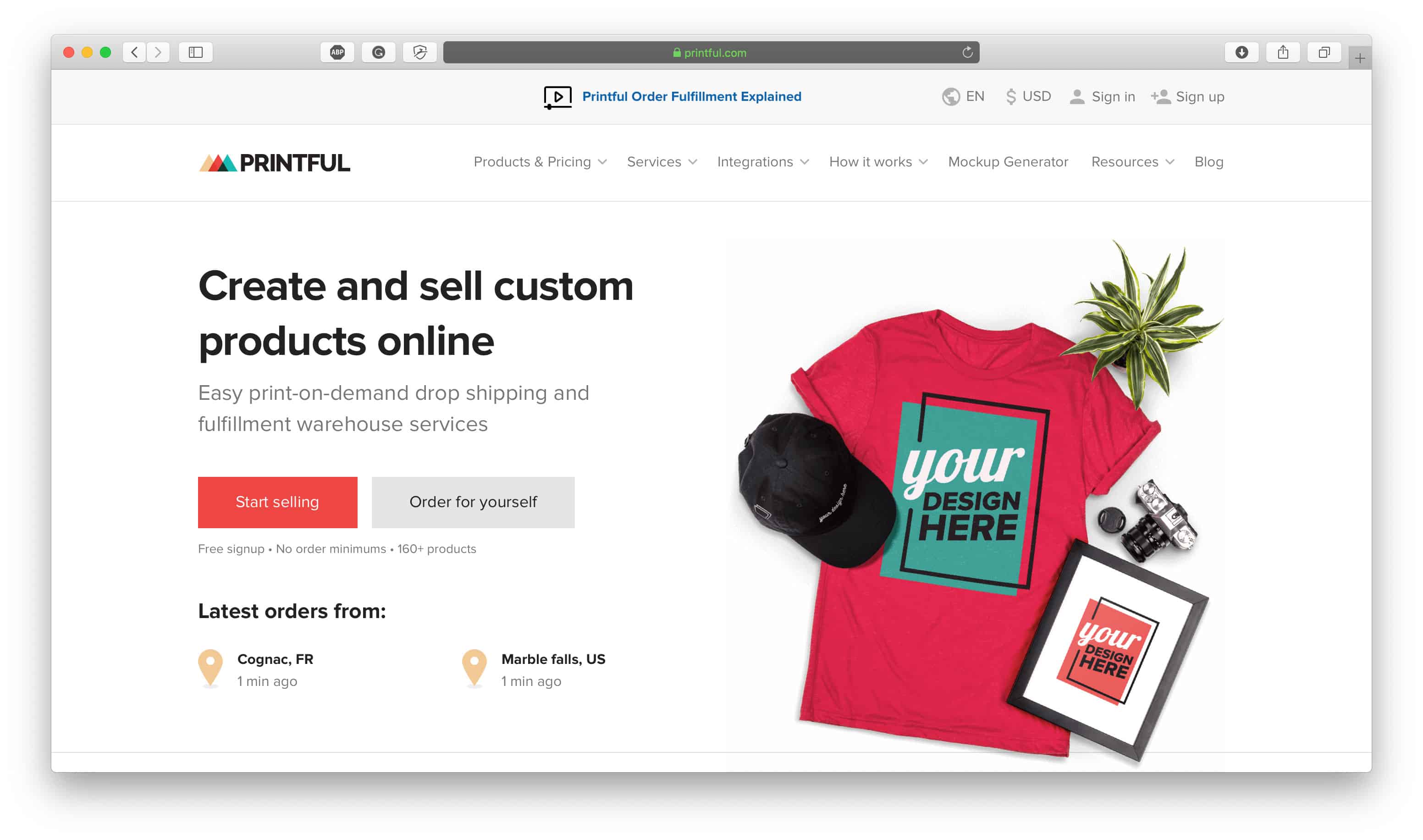 Printful WooCommerce Dropshipping Plugins