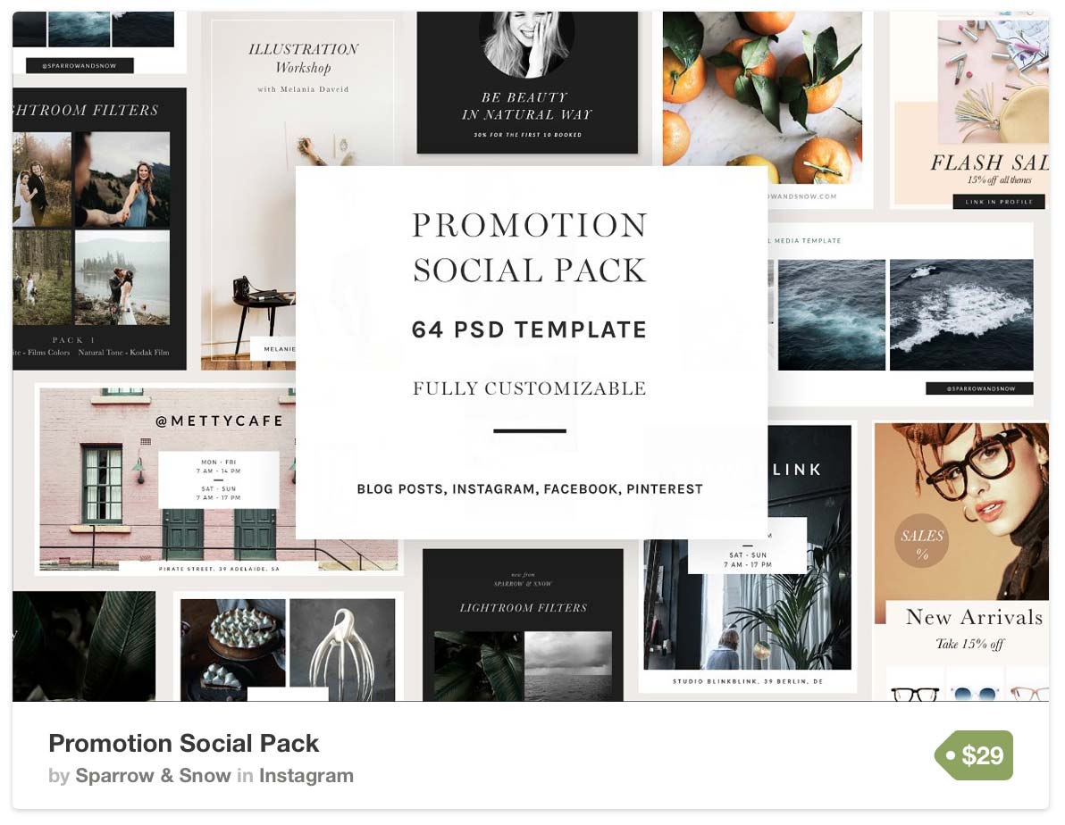 Promotion Instagram Template