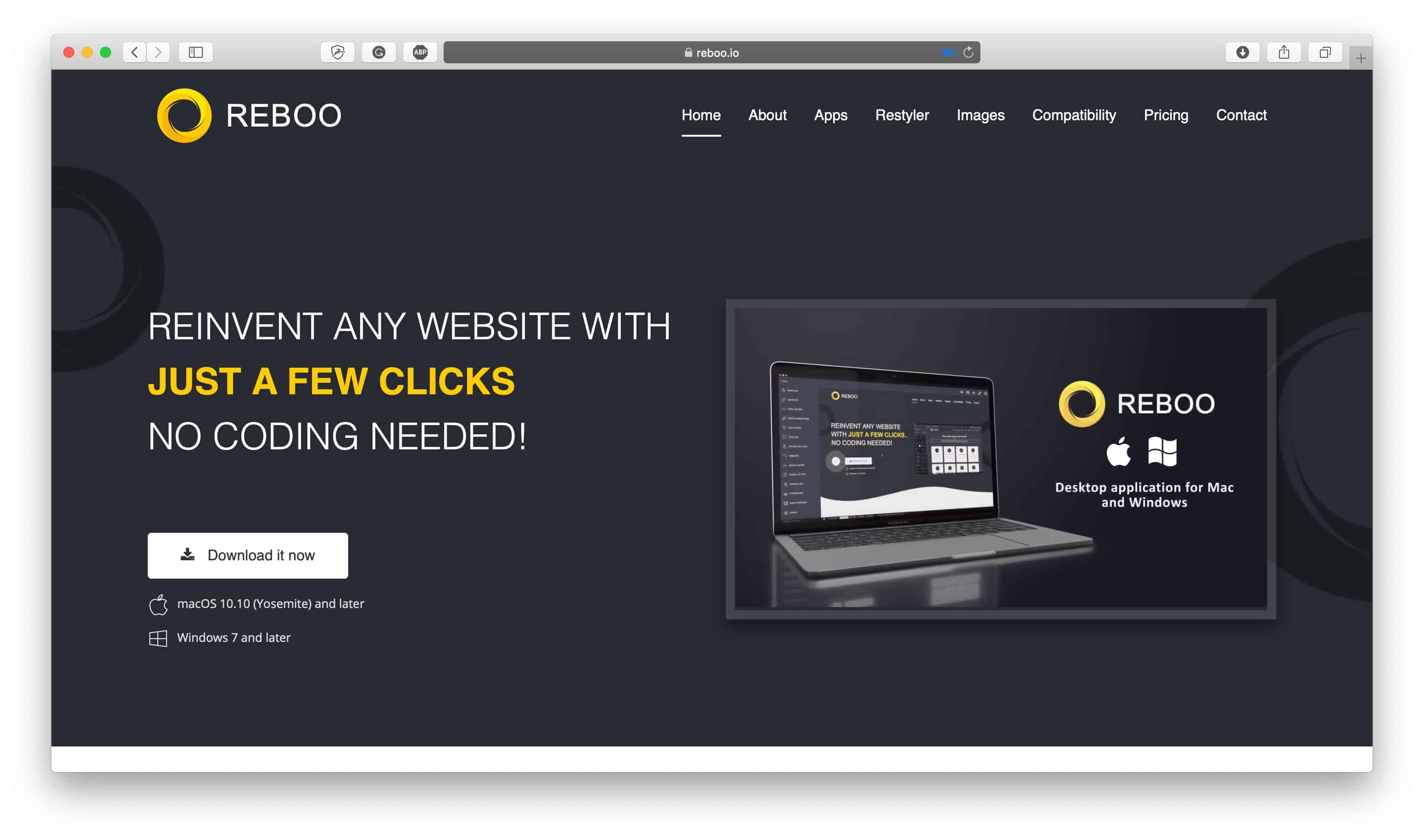 Reboo Website Theme Editor