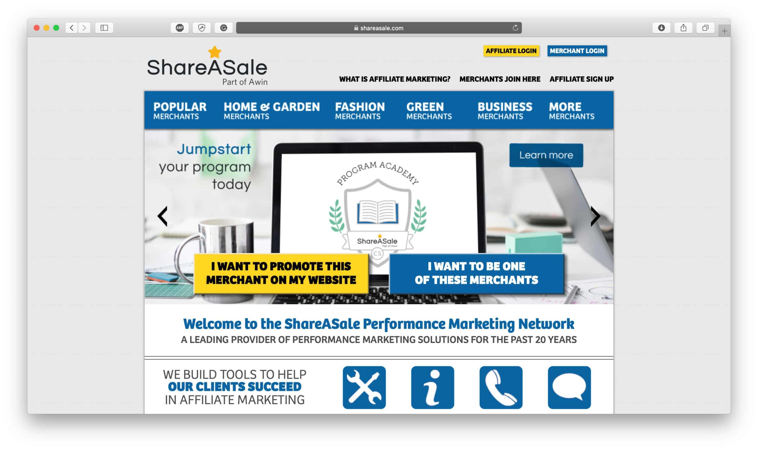 ShareASale Affiliate Marketing