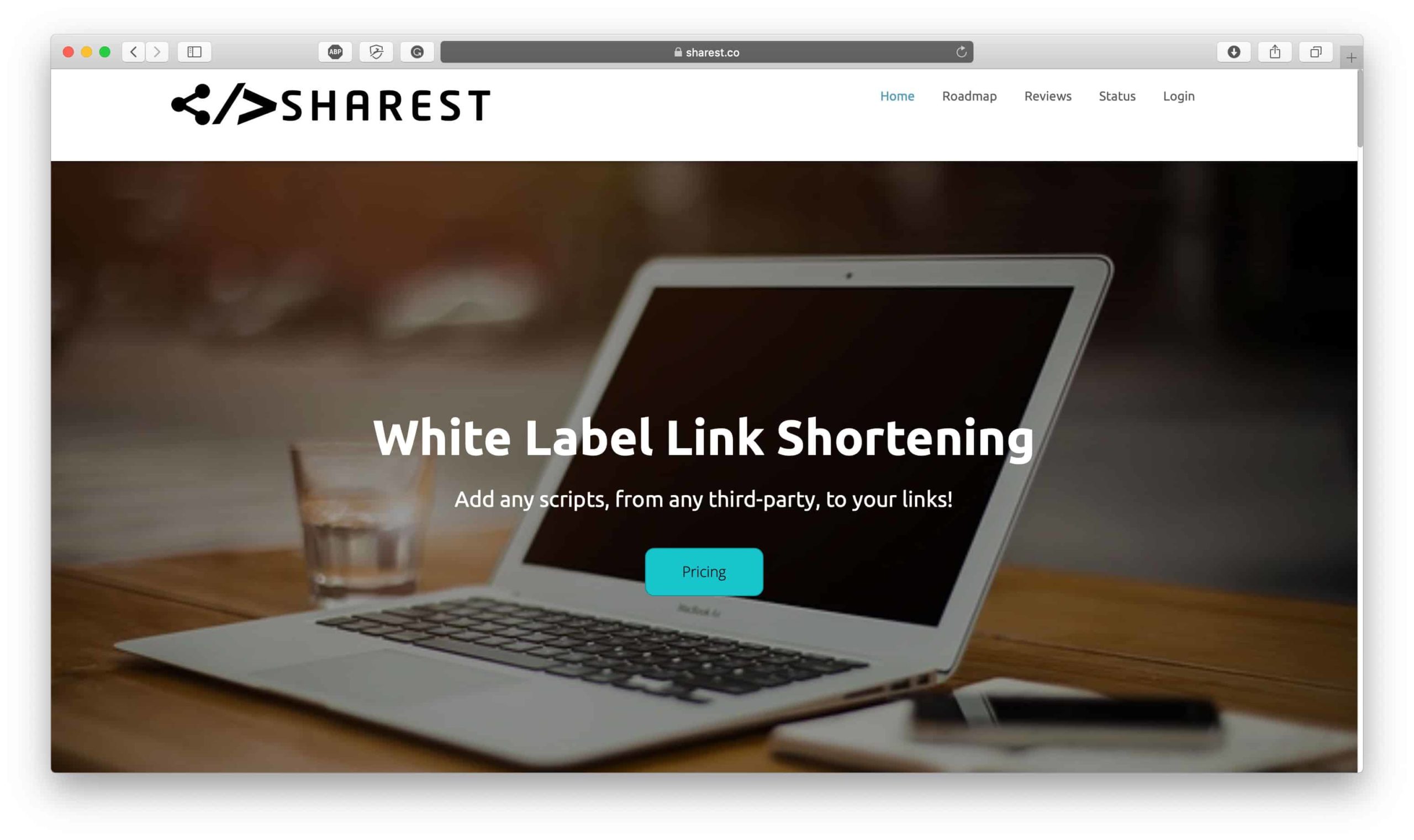 Sharest Homepage