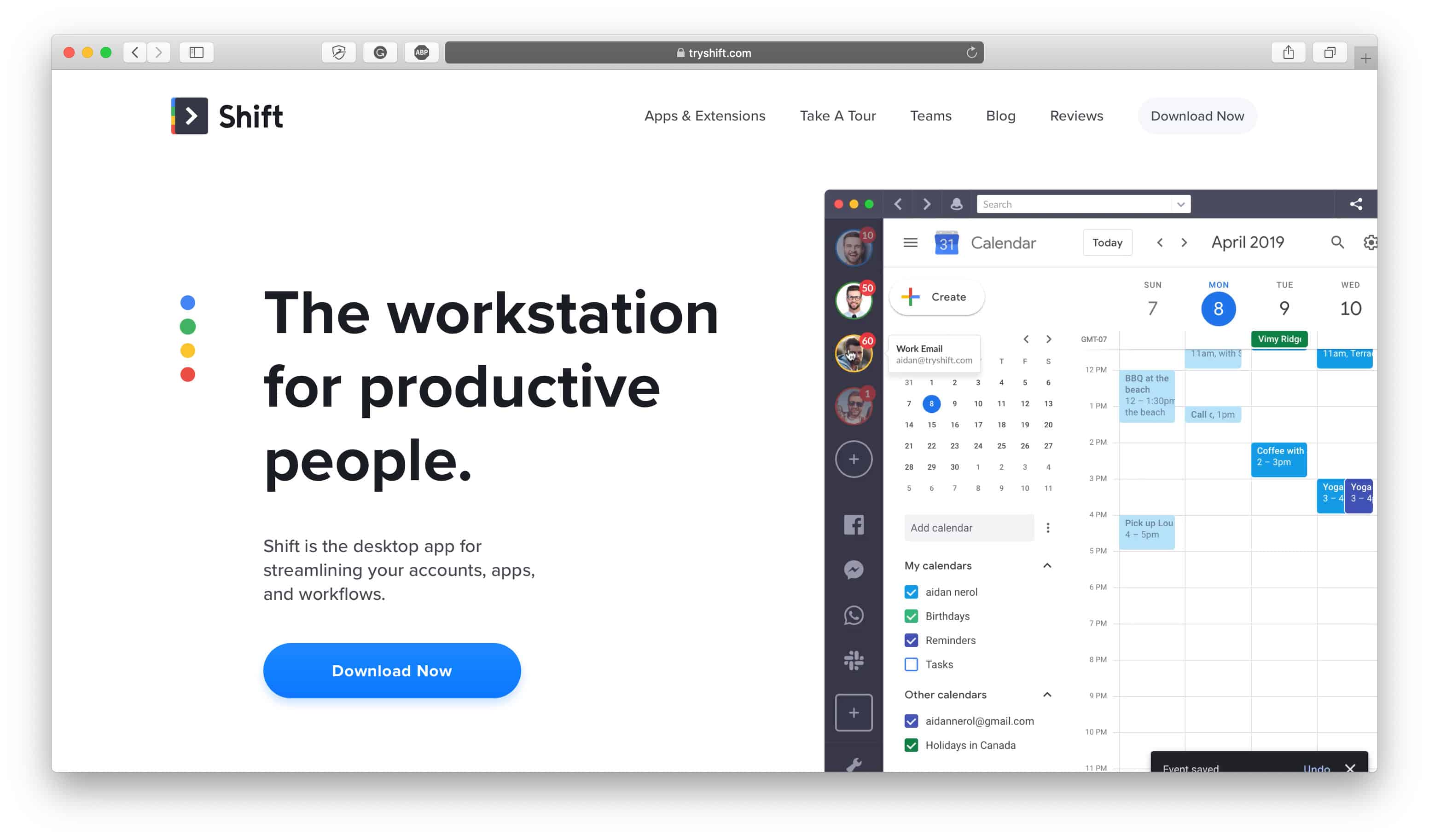 Shift Best Productivity Apps