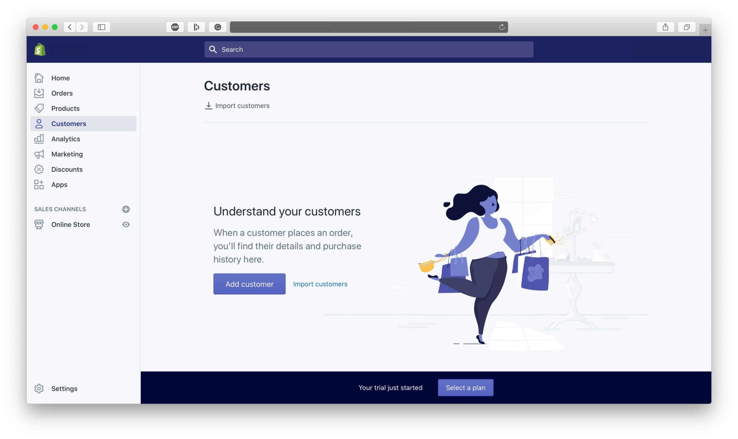 Shopify Customers Dashboard