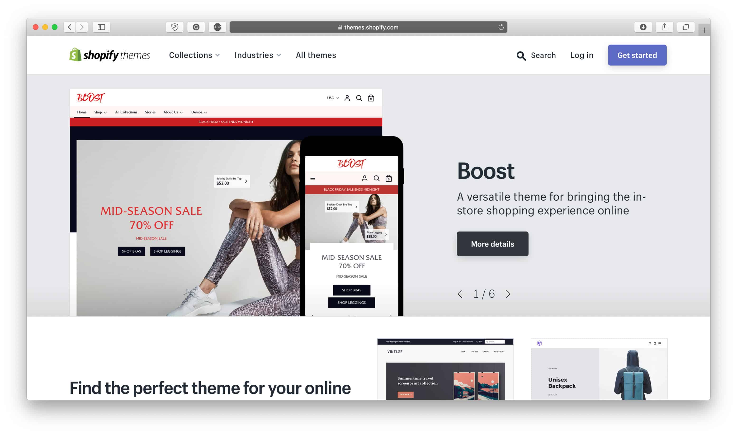 Shopify Theme Store