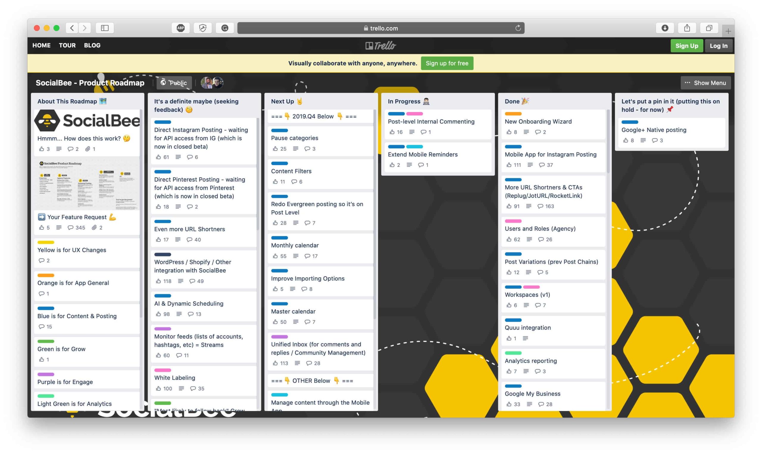 SocialBee Product Roadmap