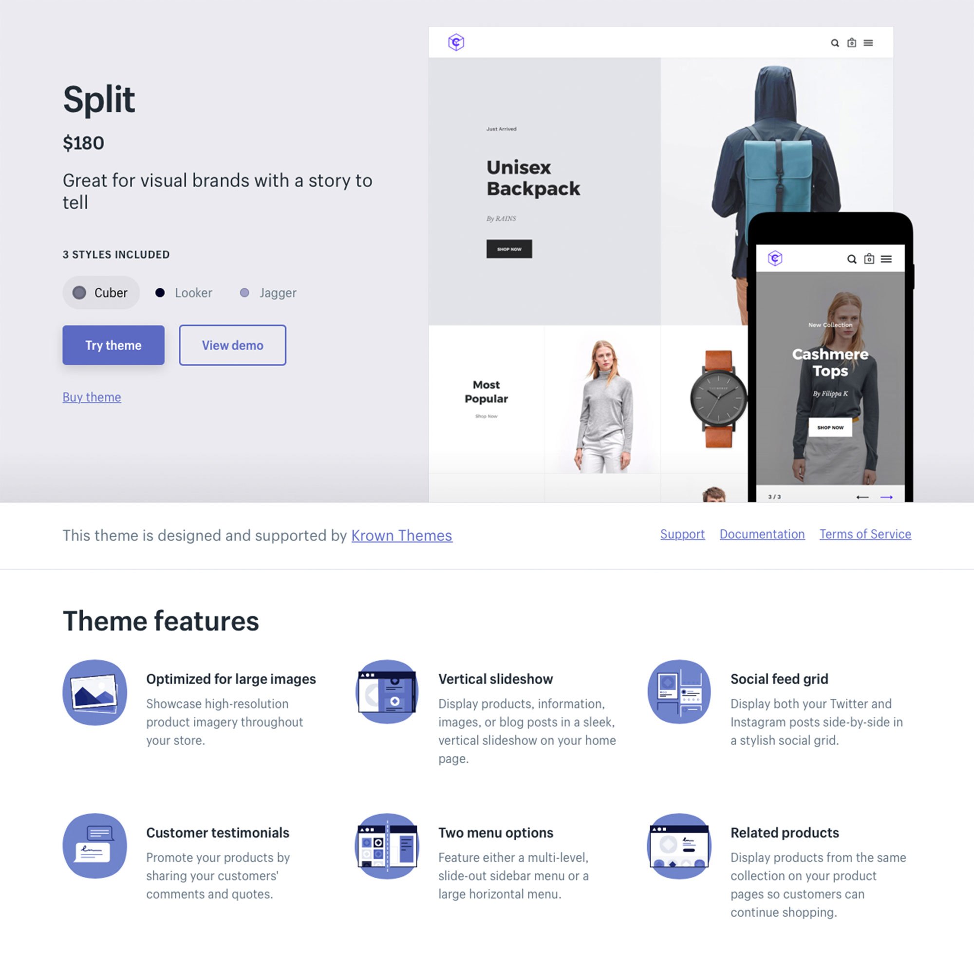 Split Shopify Theme