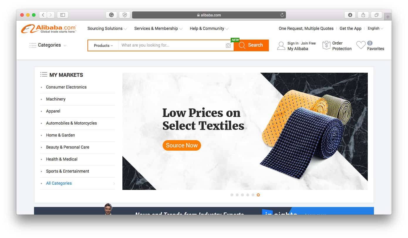 Trending Products to Sell Online on Alibaba