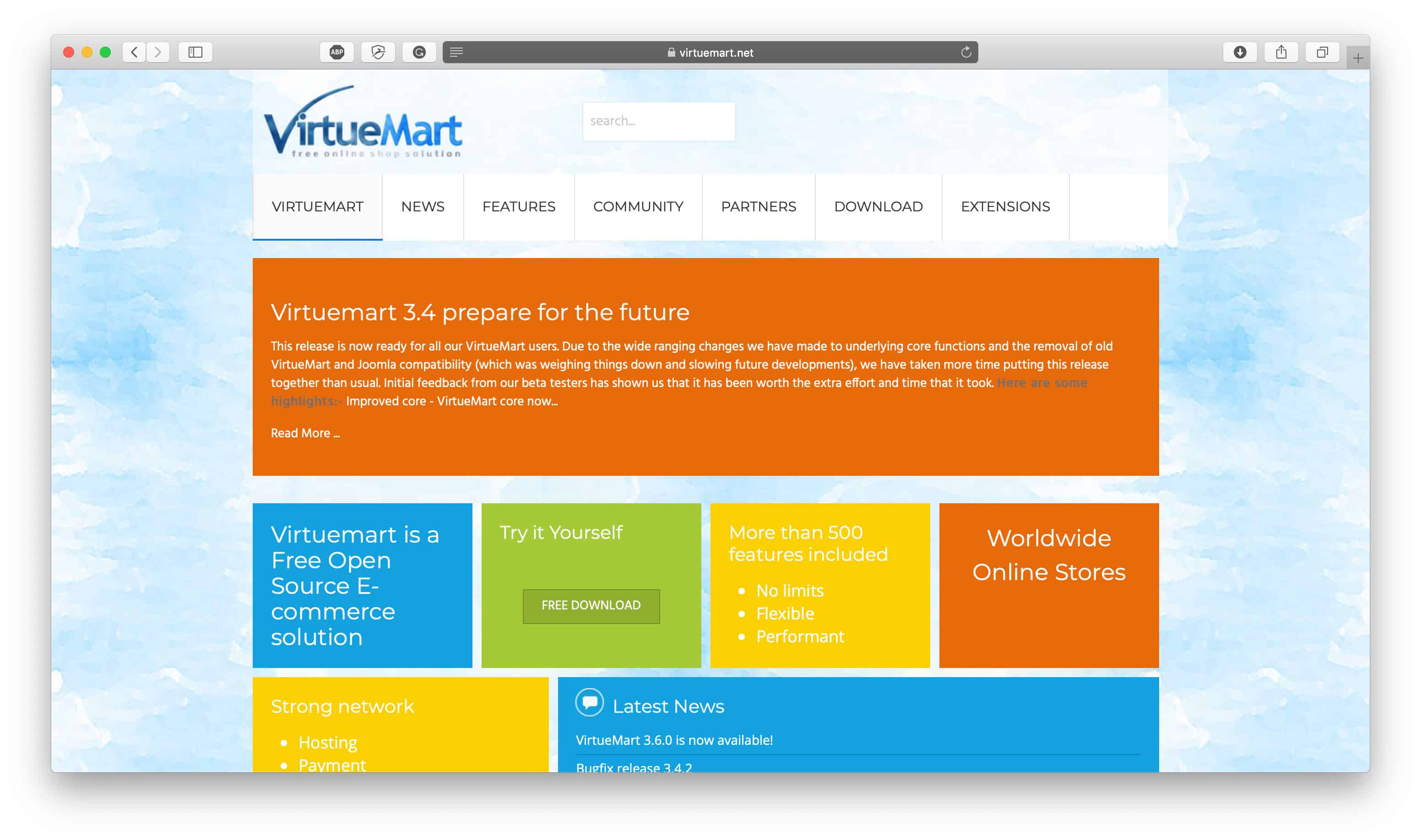 VirtueMart Open-Source Ecommerce Platform