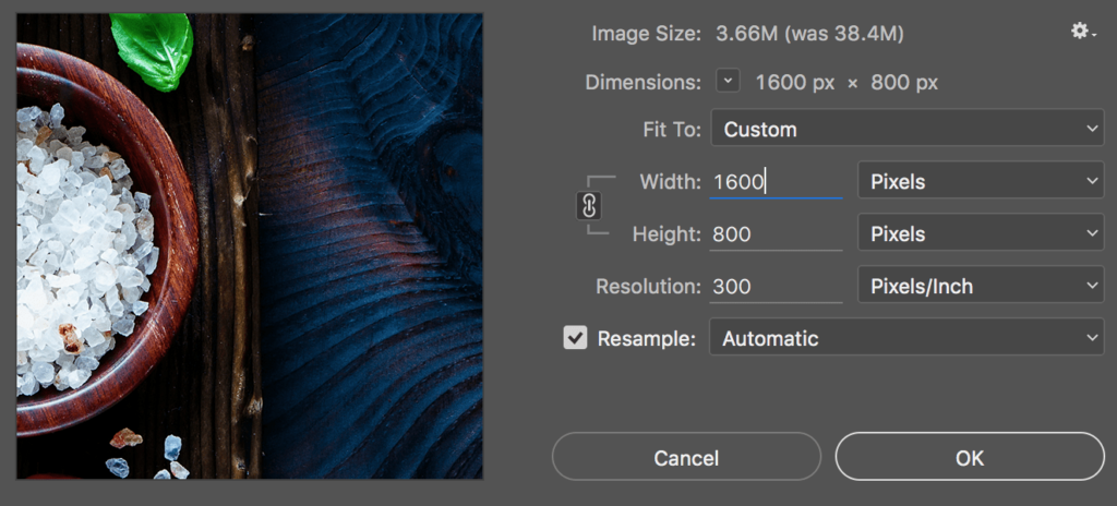 Reducing Image Size