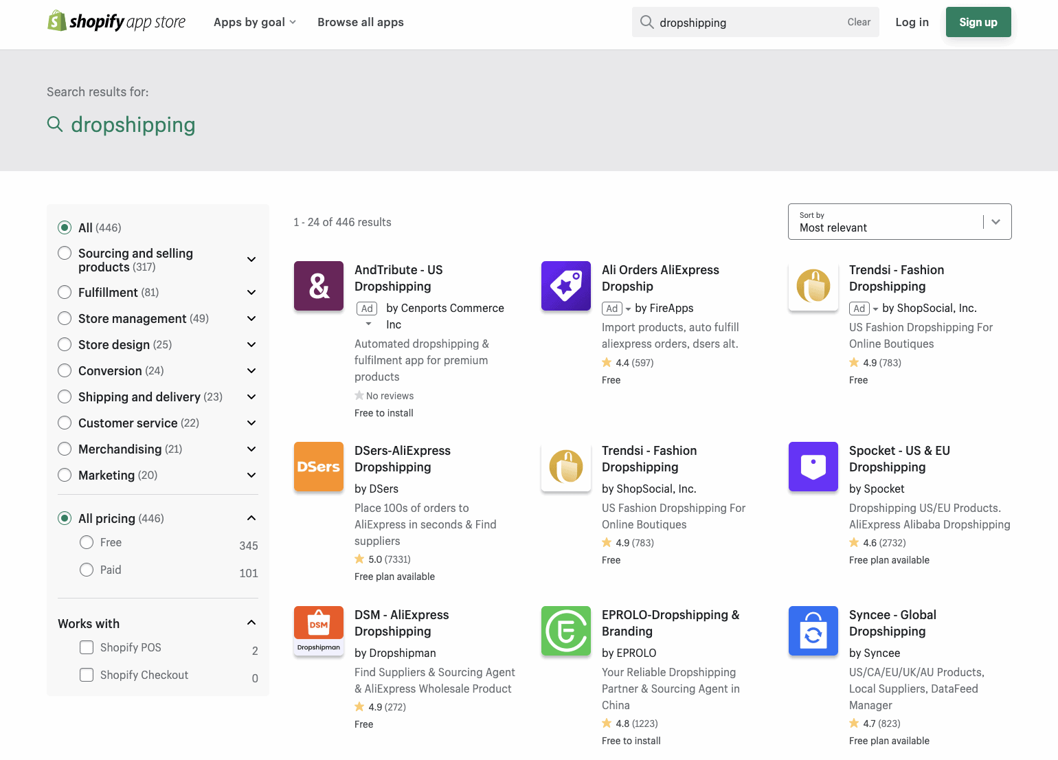 shopify apps